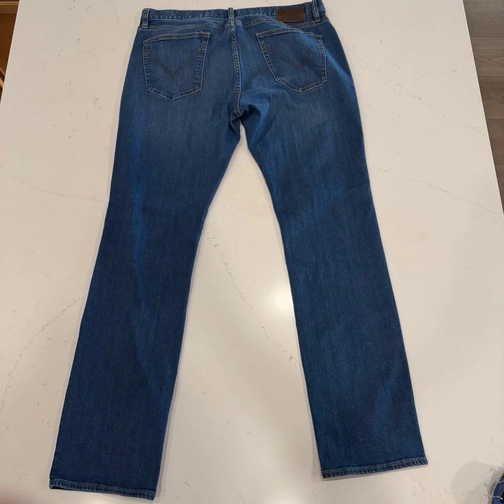 John Varvatos Men’s Bowery Slim Straight Fit Jeans 34x32